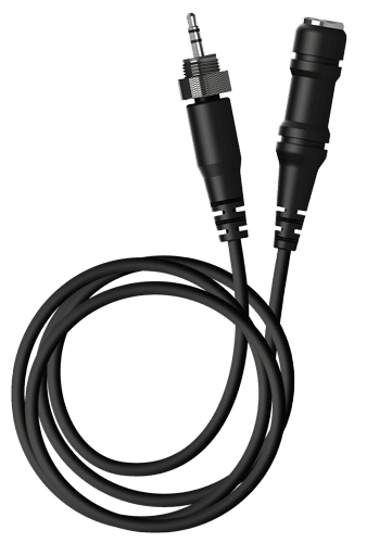 Minelab Equinox headphone adapter cable 1/8" to 1/4"