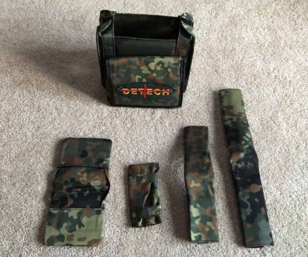 Detech 5 piece control box cover set for Minelab GPX