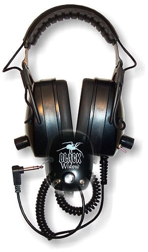 Detector Pro Black Widow Headphones