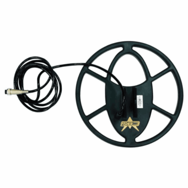 Fisher 10.5" X-Series Spider Search Coil w/ 7' Cable