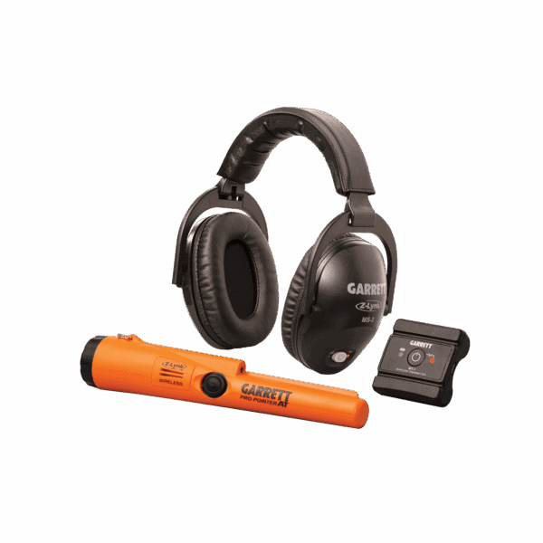 Garrett Pro-Pointer AT Z-Lynk/MS-3 Wireless Headphones Kit
